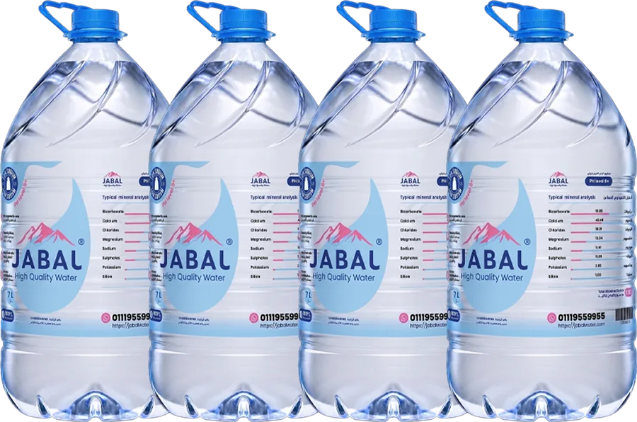 4 Jabal Water 7Liters +1free 7L